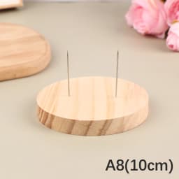 1pcs Display Stand Holder Crochet Stands Rack Support Storage Base Wooden Figure Animal Action Suppprt Base