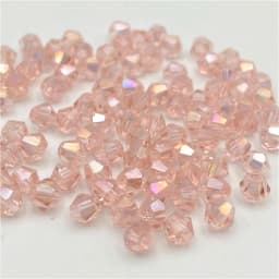 Faceted Austria 3 4 6mm Bicone Crystal Beads Spacer Glass Beads for Bracelet Necklace DIY Jewelry Making