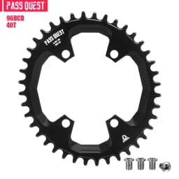96bcd asymmetric Narrow Wide Chainring 30 32 34 36 38 40 42 Teeth Crown 96 bcd Oval Chain Ring Single For Deore Xt M7000 M8000