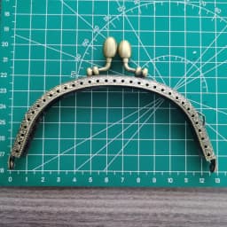 10pcs 12.5cm Antique Bronze Silver Light Golden Arch Metal Purse Frame Kiss Clasp Bag Handle For DIY Making Handbag Accessories