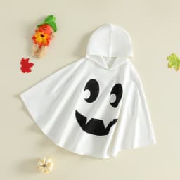 Toddler Boy Kids Halloween Ghost Costumes Boys Girls Hooded Cloak Fancy Cosplay Child Clothes