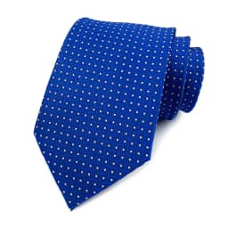 New 8CM Mens Tie Necktie Polka Dot Solid Ties For Man Groom Groomsman Jacquard Woven Ascot Neck Tie Formal Business Party