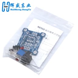 NE555 Pulse Generator Pulse Starter Duty Cycle and Frequency Adjustable Module DIY Kit Oscillator Square Wave Signal Generator