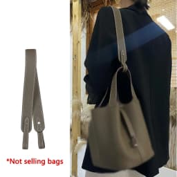 Top Layer Cowhide Wide Shoulder Strap For Picotin Bag, Replacement Crossbody Bag Strap, Handbag Accessories