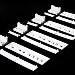 1 Set Embedded Refrigerator Slide Rail For Fridge Door Slide Rail Mounting Kit Refrigerator Door Sliding Guide Moving Slide
