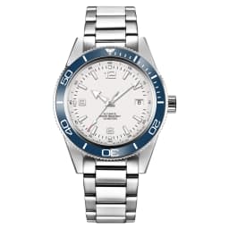 Gustom Logo Automatic Mechanical Men Watch 41mm NH35 Movement Sapphire Steel Strap Watch Waterproof Luminous 90 Ring Corgeut