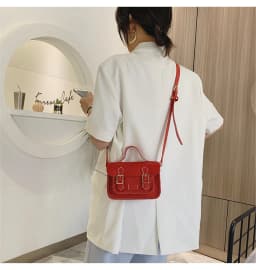 DIY Cambridge Bag Making Material Set PU Leather Handmade Satchel Backpack Handbag Shoulder Bags Crossbody Sewing Accessories