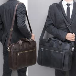 WESTAL 17'' Laptop Bag for Men Briefcases Genuine Leather Totes a4 Document Bags Men's Business Bag Leather Men Handbags 5013