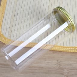 Transparent Sealing Jar With Aluminium Screw Lids Kitchen Organizer Storage Seal Tanks For Grain Tea Candy Cookie Jars