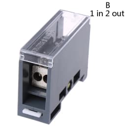 1PCS 150A Din Rail Terminal Block Distribution Box One in Multiple out Universal Power Junction Box for Circuit Breaker