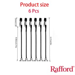 Model Painting Stand Base Holder 12PCS Alligator Clip Sticks Magnetic Bendable for Airbrush Spray Hobby DIY Model Crafting