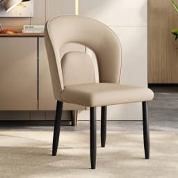 UVR High Quality Dining Chair Home Kitchen Backrest Stool Hotel Cafe Upholstered Chair Design Restaurant Chair Furniture