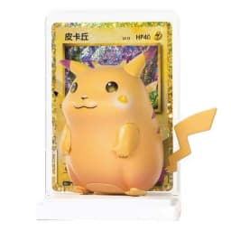 30th Anniversary Pikachu Figure Set Genuine Pokemon Dream Painting Pikachu Figure Simplified Chinese PTCG Collectible Cards Gift