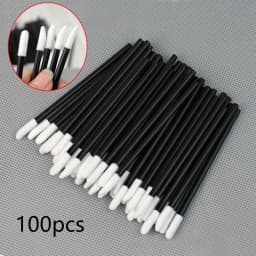 Makeup Brushes 5/50/100 Pcs Black Lip Brushes Applicator Eyelash Brushes Gloss Lipstick Wands Cosmetic Professional Make Up Tool