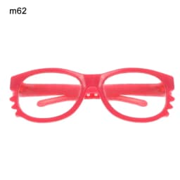 Round Frame Miniature Eyewear Clear Lens Candy Color Eyeglasses Style For Blythe Doll Accessories Plush Doll Glasses Accessories