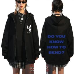 Hit Me Hard and Soft DID I BERAK YOUR HEART? Zipper Hoodies Men Women Clothing Pullovers Fashion Hip Hop Zip Up Sweatshirt Coats