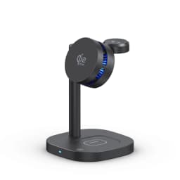 ICE Cooling Qi2.2 25W 3 in 1 Magnetic Wireless Charger Stand Fast Charging For Magsafe iPhone 17 Pro Max Apple Watch 2-8 Airpods