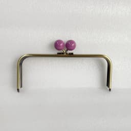 22 Or 24cm Kiss Lock Antique Bronze Big Ball Claps Metal Purse Frame Wholesale Bag Accessories Wallet Parts Plastic Candy Color