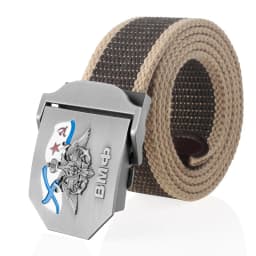 Men Canvas Belt 3D Russian Navy ВМФ Metal Buckle Belts for Women Jeans Waistband USSR Military Soldiers Tactical Belt Male Strap