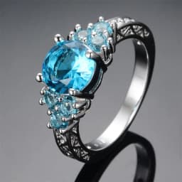 Splendent White Zircon Engagement Ring Luxury Crystal Round Stone Rings For Women Men Silver Color Wedding Bands Stylish Jewelry