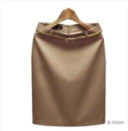 Spring Summer 2026 High Waist One Step Skirt Women's Professional Workwear A-Line Short Skirt Slimming Effect Commute Style