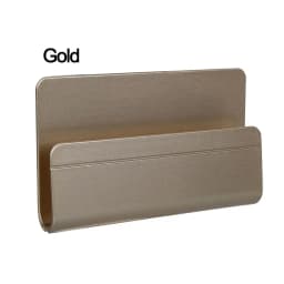 New Punch Free Wall Mounted Organizer Storage Box Remote Control Mobile Phone Plug Holder Charging Multifunction Hook