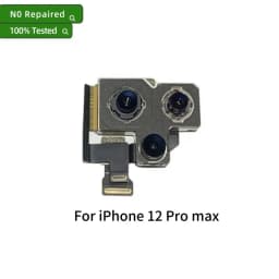 100% Tested Back Rear Camera Module For iPhone 12 13 14 15 16 Pro Max Mini Plus, Main Lens Flex Cable Replacement Repair Part