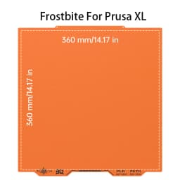BIQU Panda Build Plate CryoGrip Pro Glacier/Frostbite Spring Steel 2-Sided Textured for BambuLab P1P P1S P2S A1 X1 3D Printer