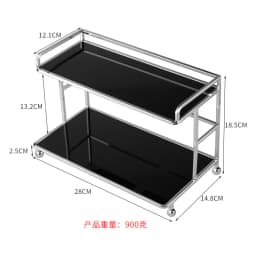 Light Luxury Fashion Cosmetic Rack Desktop Storage Box Skin Care Sundries Multi-layer Dressing Table Makeup Room Organizer Shelf