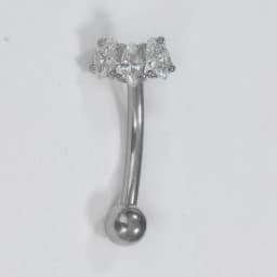 16G 316L Surgical Steel Water Drop Ear Cartilage Tragus Helix Piercing Stud Earrings Eyebrow Wholesale Body Jewelry
