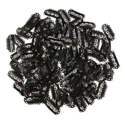 50/20pcs 2.3cm-3.2cm Black Brown Color Wig Clips Snap Clip For Hair Extension Wig Weft Wig PP Hairpins Large Clips Styling Tools