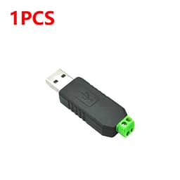 1-5pcs USB To RS485 Converter CH340/PL2303/FT232 Chip RS485 Serial Converter Support Win7 Win10 XP Vista Linux Mac OS WinCE5.0