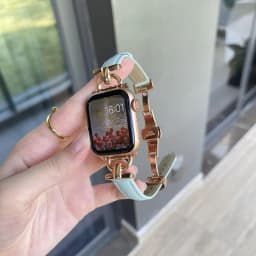 100% Genuine Leather strap for Apple Watch band 49mm 38/40/41/42/45/44 mm Iwatch Series 3 4 5 SE 6 7 8 Ultra Watchband Bracelet