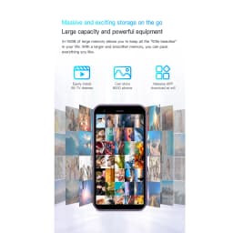 ONEMYTH XS15 Mini Smartphone Android 3.0-inch HD Display 2GB RAM 16GB ROM Dual SIM 3G Network Multi Color Small Phone