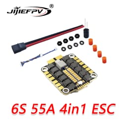 JIJIEFPV H743 Flight Controller H7 FC H743 Stack 8S 55A 60A 70A 4in1 ESC For 5inch DJI RC FPV Freestyle Drone DIY Parts