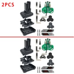 dawupine BAT411 Li-ion Battery Plastic Case PCB charging Protection Board Housing Shell Box For Bosch 10.8V 12V BAT412A BAT413A