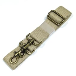 38cm Wide Polyester Cotton Bookbag Strap Military Green Canvas Single Shoulder Slant Cross Strap Bronze Hardware Accessory