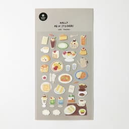 Korean Import Suatelier Dessert Afternoon Tea Cake Paper Stickers Scrapbooking DIY Diary Album Stick Stationery School Gifts