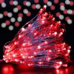 5M-50M LED String Lights Silver Copper Wire 12V Fairy Night Lamp for Chiristmas Garland Bedroom Light Indoor Wedding Decoration