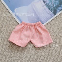 Labubu Doll Clothing Versatile Pants 17cm Plush Doll Clothing Accessories Labubu I II Idol Doll Sitting Party Accessories