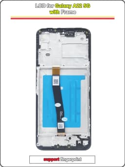 Tested LCD for Samsung Galaxy A22 5G A226B A226BR A226L Display Touch Screen Digitizer Assembly with Frame for Samsung A22 5G