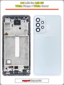 Tested LCD for Samsung Galaxy A52 5G LCD Display Touch Screen Digitizer Assembly for Samsung A52 5G Phone LCD A526B A526W A526U