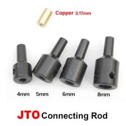 JT0 B12 B10 Drill Chuck Connecting Rod Sleeve Copper Steel Taper Coupling 3.17mm / 4mm/ 5mm / 6mm / 8mm / 10mm / 12mm / 14mm