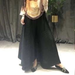 LANMREM pleated straight pants for famale 2025 spring new elastic waist pleated wide leg pants women YJ444