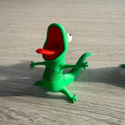 Beaver Transformation Plan Lizard Tom Movable Spring Toy Funny Internet Celebrity Hot Selling 3D Printed Gift