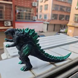 2024 New Godzilla VS King Kong Action Anime Figurie Large Godzilla King Ghidorah Soft Glue Monster Doll Model Ornaments Toys