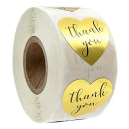 500pc Thank You for Your Order Stickers for Kids Gold Seal Label You've Got Great Taste Stationery Sticker Pretty Things Inside