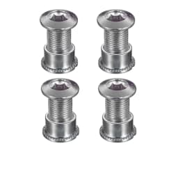 MOTSUV 4pc/5pc Bike Chainring Bolts Road MTB Plate Screws Single/double Crankset Bolts 4.9/6.4mm Chainwheel Screw Crank Part