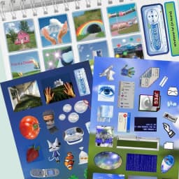 8/16 Sheets DIY Decoration Y2k Gen Z Electronic Memories Style Retro Dreamcore Collages Journals Diary Scrapbook Stickers