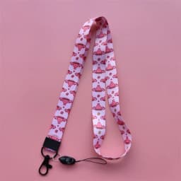 Beautiful Cartoon Styles Lanyard for Key Neck Strap Card ID Badge Holder Key Chain Key Holder Accessories